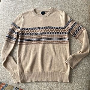 MLH | Men’s Fair Isle Yoke Sweater ✨NWOT✨
